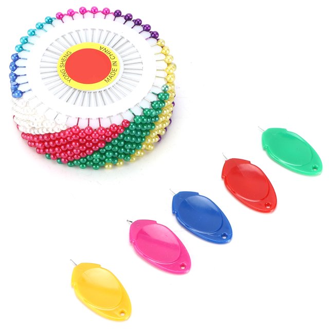 Sewing Pins, Straight Quilting Pins Long Service Time Easy To Find For Fabric For Dressmaker Jewelry DIY Decoration Craft And Sewing