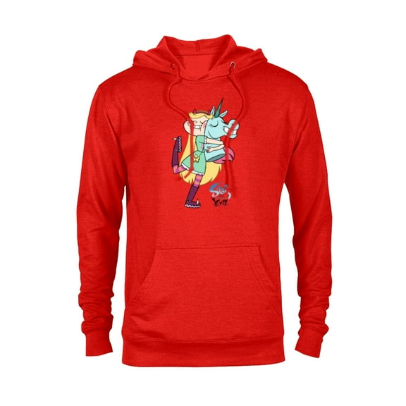 Disney Channel Star vs. The Forces of Evil - Pullover Hoodie for Adults - Customized-Red Heather