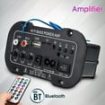 thumbnail image 2 of Amplificador digital para coche de 5 pulgadas, amplificador Bluetooth, amplificador de potencia de graves HiFi, estéreo, USB, TF, mando a distancia, accesorios para el hogar y el coche, 2 of 9