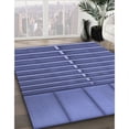 thumbnail image 3 of Ahgly Company Machine Washable Indoor Square Transitional Sky Blue Area Rugs, 8' Square, 3 of 7