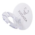 thumbnail image 4 of Toothbrush Wall Holder Bathroom Adhesive Toothbrush Toothpaste Beard Shaver Storage Rack, Letter Smile Face, 4 of 7