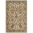 thumbnail image 2 of SAFAVIEH Classic Cordelia Floral Wool Area Rug, Ivory/Light Blue, 2' x 3', 2 of 11