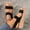 Black, variant on Breathable Sandals for Women Open Toe Platform Wedge Sandals Plus Size Daily Wear Sandals 9