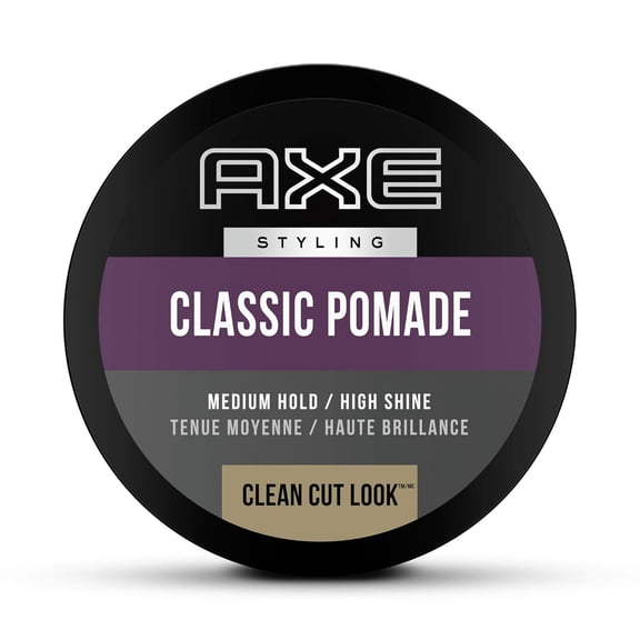AXE Hair Pomade for Men For a Clean Cut Look Classic Easy to Use Styling Hair Product 2.64 oz