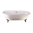 thumbnail image 2 of Barclay Cast Iron Double Roll Top Tub 67", 2 of 2