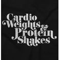 thumbnail image 2 of Cute Cardio Weights Protein Shakes Women Plus Size Crewneck Sweatshirt Brisco Brands 2X, 2 of 5