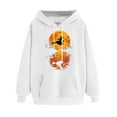 thumbnail image 4 of cocolona Womens Halloween Graphic Hoodie Fall Winter Long Sleeve Drawstring Sweatshirts Halloween Sweatshirts for Women, 4 of 4