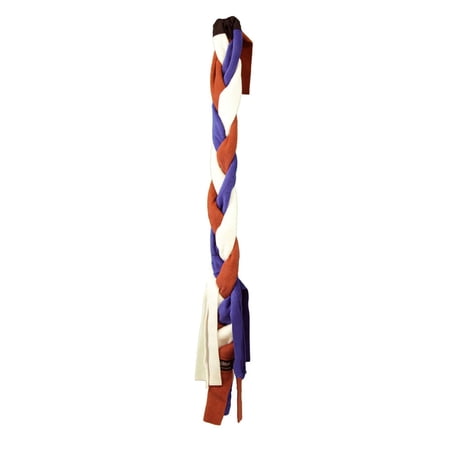 TAIL WRAP XLONG RED/WHITE/NAVY FLEECE 54"