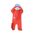 thumbnail image 6 of Big Mouth Monster Onesie Silly Monster Onesie Plush Onesie Pajamas Cozy Home Loungewear with Comb and Shoes, 6 Colors, S-XL, 6 of 6