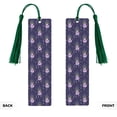 thumbnail image 2 of Kdxio Lavender Flowers Print Metal Tassel Bookmarks,Perfect Gift for Art Lovers and Bookworms Metal Bookmarks for Women, 2 of 8