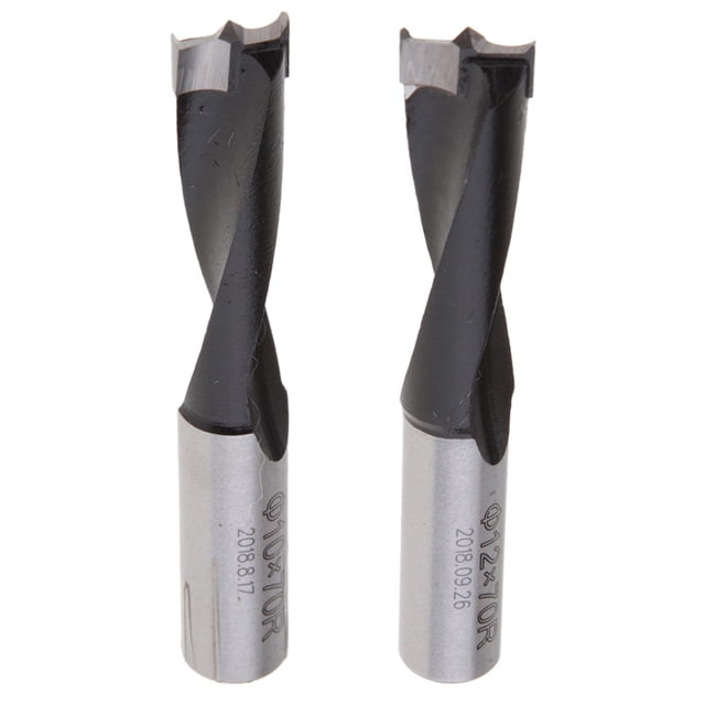 2 uds brocas de perforación de punta para carpintería accesorios de broca de molino de