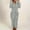 Gray, variant on Wensltd Womens Fleece Pajamas Jumpsuit Warm Sleepwear One Piece Zipper Loungewear