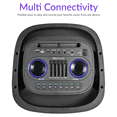 thumbnail image 3 of IQ Sound 2x10-Inch Portable Bluetooth DJ Speaker, 3 of 6
