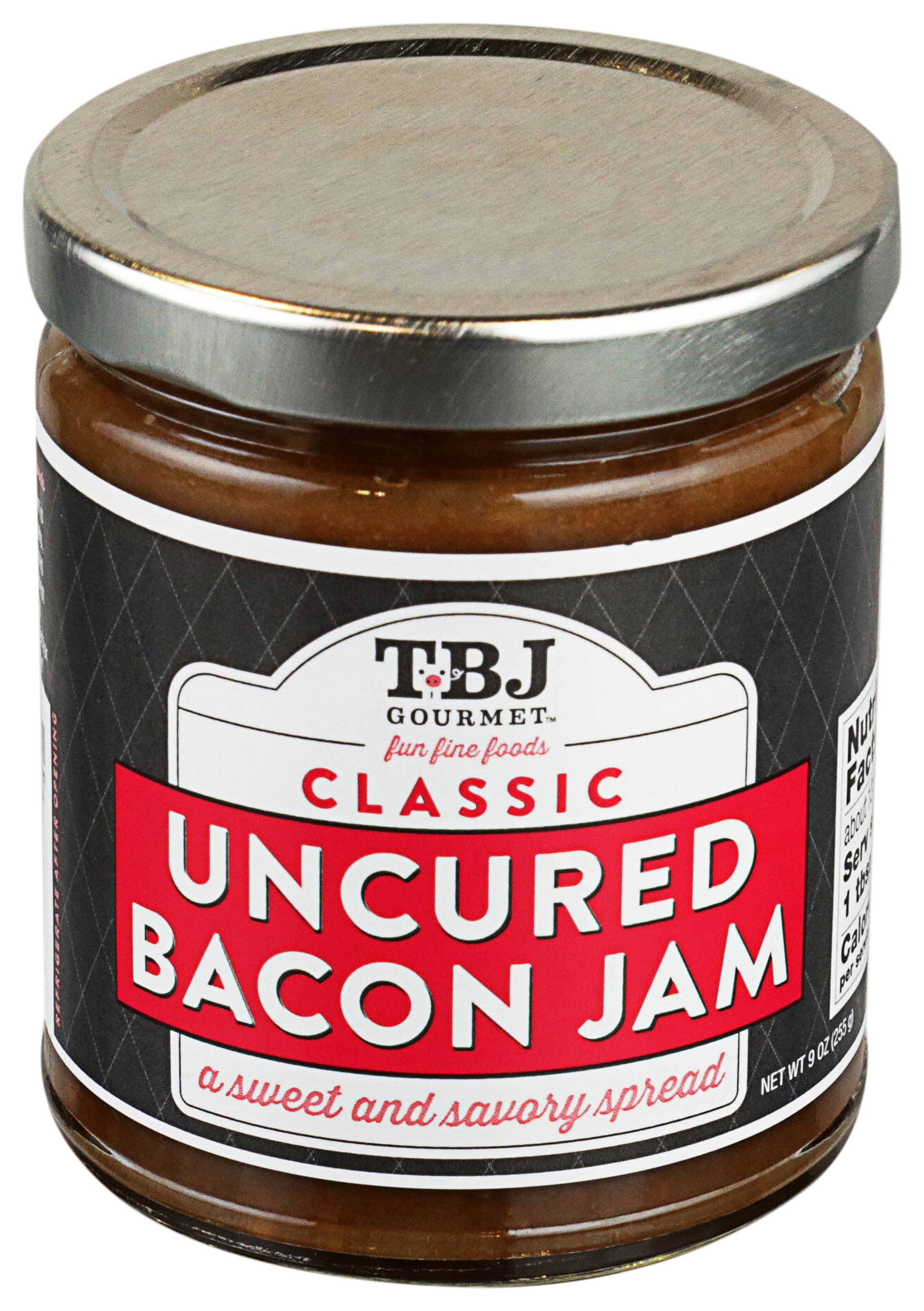 TBJ GOURMET  Jam Classic Bacon Jam 9oz