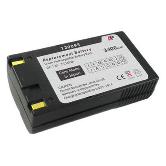 Replacement Battery for Avery Dennison/Paxar/Monarch 120095 Printer. 2600mAh