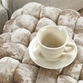 thumbnail image 6 of Home Soft Things Crushed Velvet Pouf Stool Ottoman - Bleached Sand - 16x16x16'', 6 of 8