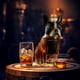 thumbnail image 1 of Botella de whisky con forma de perro | Decantador de vidrio de borosilicato transparente | Diseño con forma de perro | Capacidad de 320 ml | Accesorio y regalo de moda para el bar del hogar, 1 of 6