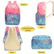thumbnail image 2 of Set de mochilas con diseño de sirenas, anime, 3 unidades, mochila escolar para niños, 2 of 5