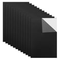 thumbnail image 1 of Uxcell 12 piezas de hojas de fieltro autoadhesivas de 11.8x7.9 pulgadas para manualidades y artes, negro, 1 of 5