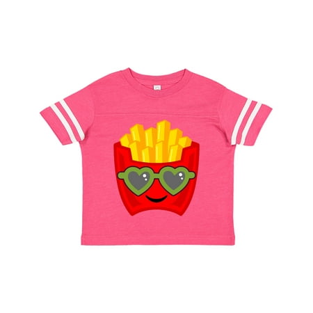 

Inktastic French Fries Funny Fry Lover Gift Toddler Boy or Toddler Girl T-Shirt