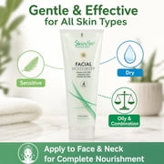 Skin Spa Daily Face Moisturizer, 8 oz - Non-Greasy Facial Cream for Soft & Smooth Skin