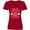 Red, variant on Inktastic That's My Awesome Granddaughter out There with Volleyball Women's V-Neck T-Shirt