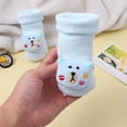 thumbnail image 6 of Generic Toddlers Socks Girls Bell Socks Baby Cotton Boys Shoes Socks Cartoon -slip Kids Sock for Babys Toddler Boy Girl Fashion Casual (One Size,Sky Blue), 6 of 7