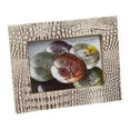 thumbnail image 1 of Red Pomegranate 120-1 Crock 5 x 7 in. Bisque Photo Frame, 1 of 3