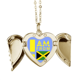 thumbnail image 1 of Soy de Jamaica Collar colgante en forma de melocotón con alas Unbranded M, 1 of 3
