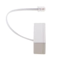 thumbnail image 3 of Enchufe de teléfono de vías RJ11 EE. UU. a una línea de teléfono divisor de adaptador de enchufe de EE. UU. para línea fija blanca Sunnimix Línea divisoria RJ11 de 2 vías, 3 of 8