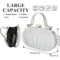 thumbnail image 4 of Evening Bags and Clutches, Women's Evening Handbags Rhinestone Cocktail Prom Formal Clutch Purses for Women Wedding, 4 of 7