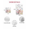 thumbnail image 7 of Grey Easter Kitchen Dish Towels for Drying Dishes Set of 4, Spring Watercolor Tulip Flower Plant Wood Grain Waffle Weave Microfiber Hand Tea Bathroom Towels Quick Dry & Absorbent Towel 12x12, 7 of 7