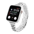 thumbnail image 3 of Adecuado para Apple 7 8 9 Generación Reloj Correa de metal Apple Watch Siete cuentas Cintura Pulsera de 14 mm, 3 of 5