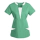 thumbnail image 3 of Penkiiy V-Neck Scrub Tops para mujeres: ajuste clásico, estiramiento de cuatro vías, exfoliación médica para mujeres antiarrugas, 3 of 3