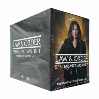 Law and Order: Special Victims Complete Series 1-25 (DVD) NEW