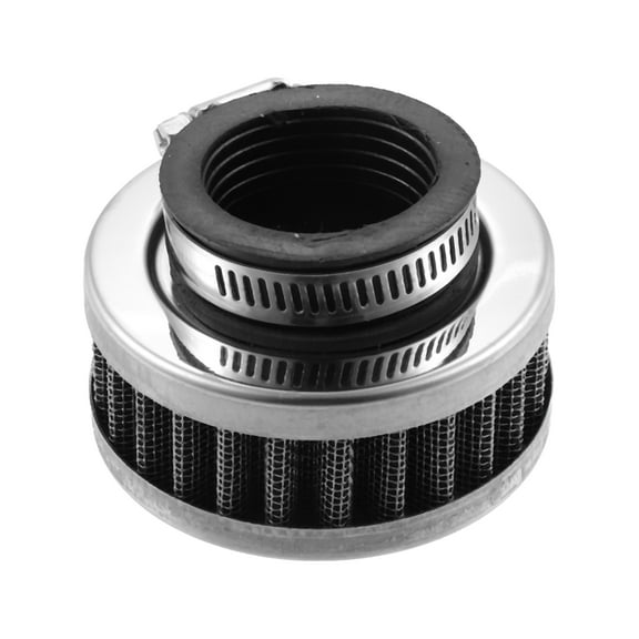 Unique Bargains Universal 34-36mm Air Filter Cleaner Round Tapered Replacement for Motorcycle Silver Tone