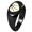 Black, variant on Sterling Silver Love Basketball Heart Engraved Oval Flat Top Polished Ring