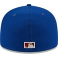 thumbnail image 4 of Men's New Era Royal Chicago Cubs  Meteor 59FIFTY Fitted Hat, 4 of 6