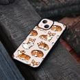 thumbnail image 4 of FINCIBO Soft Rubber Cover Case for Apple iPhone 13 mini 5.4" 2021 (NOT FIT iPhone 13 Pro 6.1" 2021/iPhone 13 6.1" 2021/iPhone 13 Pro Max 6.7" 2021), Pembroke Welsh Corgi Funny Playful Postures, 4 of 5