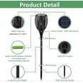 thumbnail image 5 of Garden Torch Light, 4 Pack LED Lights Solar Flames Torch Waterproof IP65 Garden Torch Light Decor Lamp & Solar Light Lamp, 5 of 5