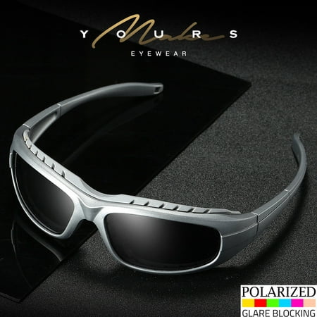 Polarized Anti Glare Padded Wind Resistant Sunglasses Motorcycle Riding Glasses
