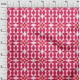 thumbnail image 3 of oneOone Polyester Spandex Fuschia Pink Fabric Geometric Diy Clothing Quilting Fabric Print Fabric By Yard 56 Inch Wide, 3 of 4