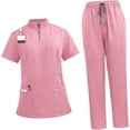 thumbnail image 6 of UTOURS Scrub Set Soft Top and Joggers Pant for Pet Groomer Beauty Salon SPA Cosmetology, 6 of 7