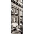 thumbnail image 3 of Blaustein, Alan 7x14 Black Modern Framed Museum Art Print Titled - Cafe la Presse Pano - 1, 3 of 5