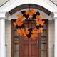 thumbnail image 3 of Corona decorativa de Halloween con colgante para ventana y puerta, corona de hojas de arce, 3 of 5