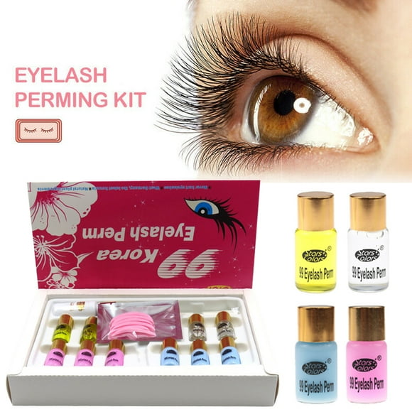 Lash Perming Curling Eyelash Perm Kit Set Pad Beauty Glue Cilia Lifting Lift Rod Eyelashes, False Eyelashes