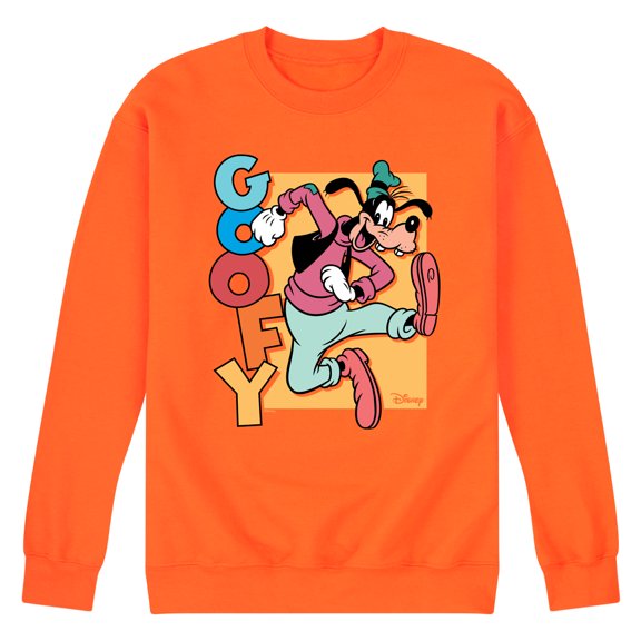Disney - Goofy - Men's Crew Neck Fleece Pullover
