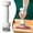 White, variant on Yooci Home-use Meat Tenderizer with Needles - Light Green 17x5 on Kitchen Countertop with Raw Meat, Compact Practical Kitchen Tool for Various Cuts of Meat