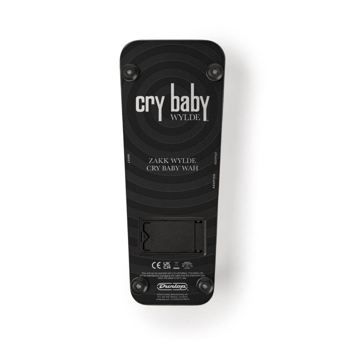 Dunlop Wylde Audio Cry Baby Wah Effects Pedal Gray