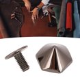 thumbnail image 1 of Hex Pyramid Rivets Zinc Alloy Electroplating Treatment Leather Belt Repair Rivets with PH Screws 12mm for Crafting Enthusiasts, 1 of 7